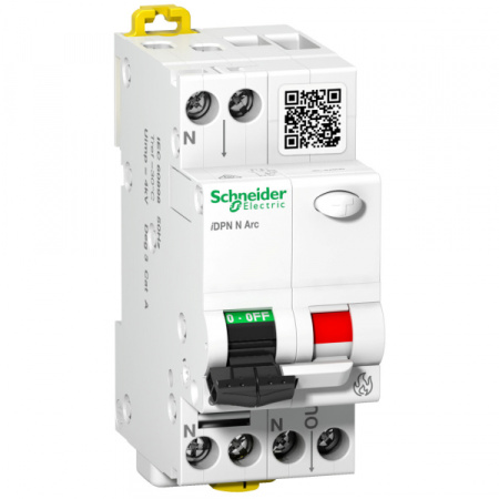 Schneider Electric Устройство защиты от дугового пробоя iDPN N Arc 1P-N 16A B 6000A