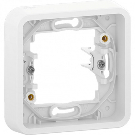 Schneider Electric Mureva Styl Бел Рамка 1-ая, с винтами, IP55
