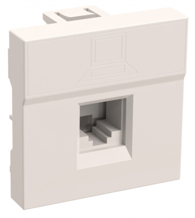 IEK PRIMER Розетка информационная RJ-45 UTP кат.5e, 2 модуля. РКИ-20-00-П