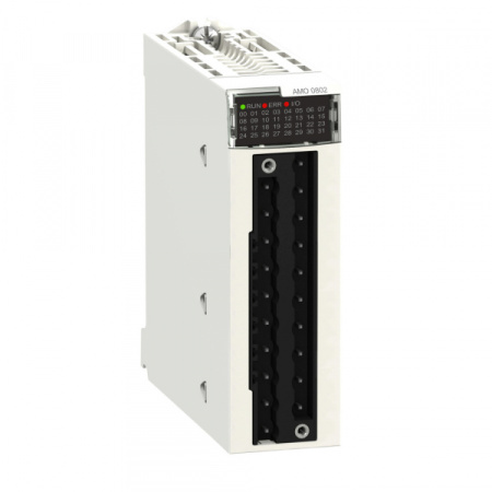 Schneider Electric Modicon 8 Неизолированных токовых выхода, клеммник