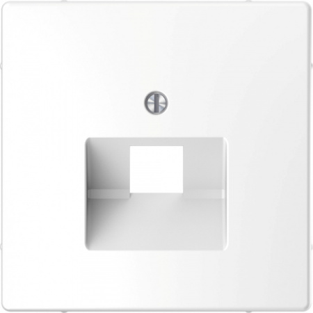 Schneider Electric Merten D-Life Белый Лотос Накладка центральная для розетки 1-ной RJ45