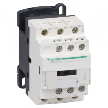 Schneider Electric Auxiliary contactors Промежуточное реле 5НО, цепь управления 115В 50/60Гц, винтовой зажим