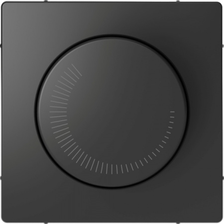 Schneider Electric Merten D-Life Антрацит Центральная накладка регулятора частоты вращения