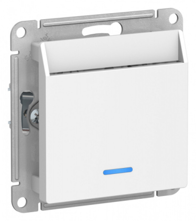 Systeme Electric AtlasDesign Бел Выключатель карточный 10А, без задержки времени, механизм