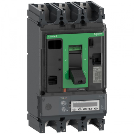 Schneider Electric Выключатель автоматический NSX400R 200kA 3П3Т 400A5.3E