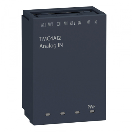 Schneider Electric M238 Картридж аналогового входа М241- 2 входа(TMC4AI2)