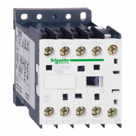 Schneider Electric Contactors K Контактор бесшумный 3P, 9A, НО, 220V 50/60 Гц, зажим под винт