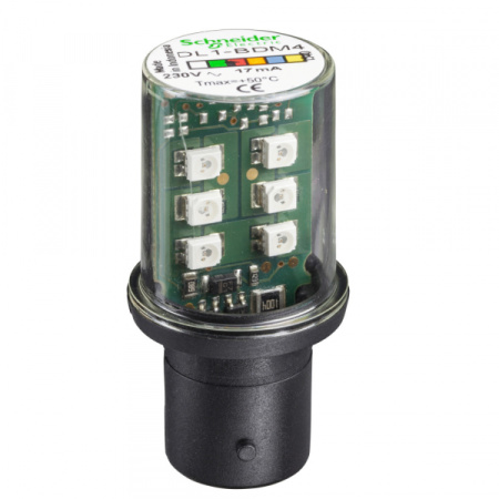 Schneider Electric Светодиодный кластер 230В желтый (DL1BDM8)