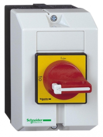 Schneider Electric Vario TeSys Главный аварийный выключатель-разъединитель 3P 25А закрытого исполнения