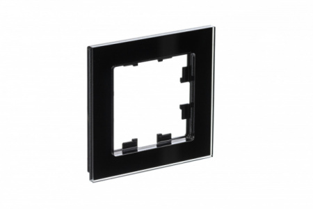 Systeme Electric AtlasDesign Nature Стекло черный Рамка 1-ая