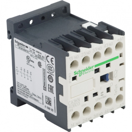 Schneider Electric Auxiliary contactors Промежуточное реле 4НО, цепь управления 24В DC