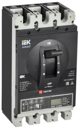 IEK ARMAT Автоматический выключатель в литом корпусе 3P I 150кА 630А эл. пр.