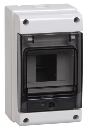 IEK KREPTA 7 Корпус пластиковый КМПн-4 IP66 белый откр.монтаж