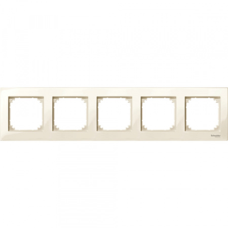 Schneider Electric Merten SM M-Plan Беж глянец Рамка 5-ая