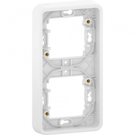 Schneider Electric Mureva Styl Бел Рамка 2-ая, вертикальная, IP55