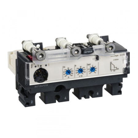 Schneider Electric Compact NSX 3P3T Выключатель Micrologic 2.2G 100A Расцепитель для NSX100-250