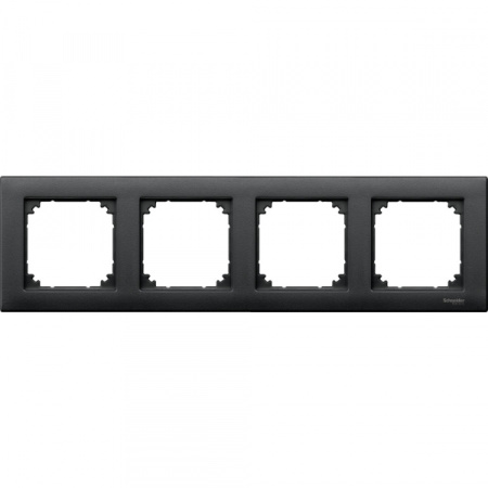 Schneider Electric Merten SM M-Plan Антрацит Рамка 4-ая