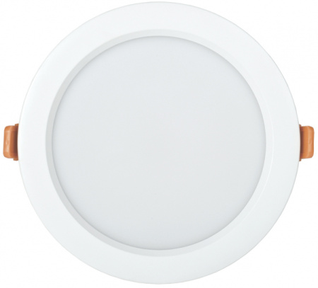 IEK LIGHTING PRO Светильник LED ДВО 1802 PRO белый круг 20Вт 4000K IP40