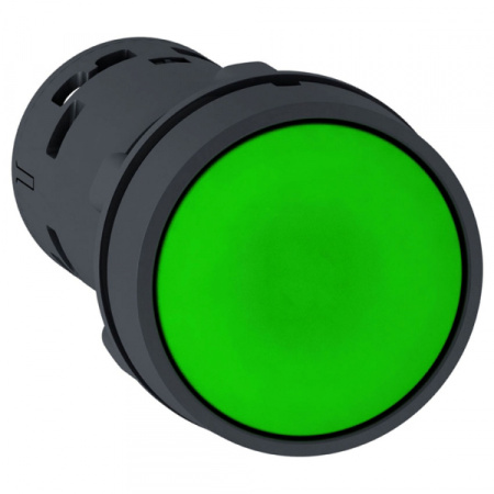Schneider Electric XB7 Кнопка 22мм зеленая с возвратом 1НО