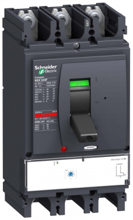 Schneider Electric Compact NSX 630H Автоматический выключатель Micrologic .1.3M 500A 3P3Т