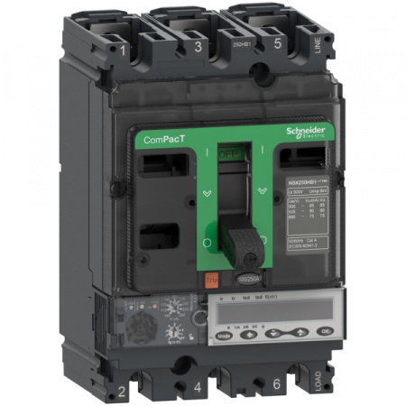 Schneider Electric Выключатель автоматический NSX100HB1 75kA 3П3Т 40A6.2E