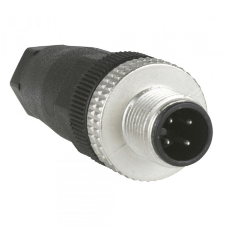 Schneider Electric М12 Прямой разъем 4 штыря