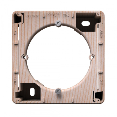 Systeme Electric Glossa Сосна Коробка наружного монтажа