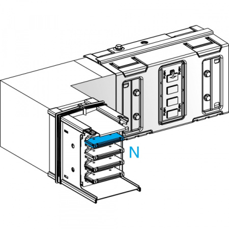 Schneider Electric CANALIS KSA СЕКЦИЯ УГЛОВАЯ ГОРИЗОНТАЛЬНАЯ 1000А