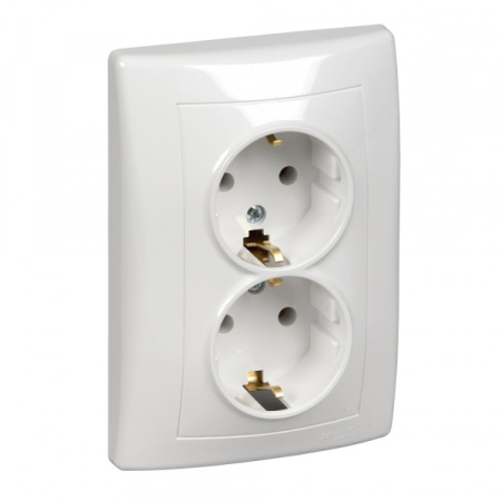 Schneider Electric Sedna Бел Розетка 2-я с/з литая