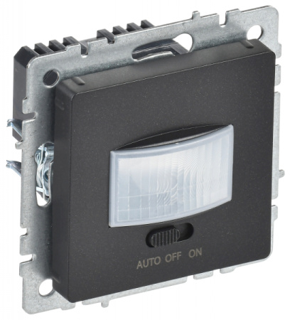 IEK BRITE BASE Черный Датчик движения ДС10-1-БрЧ