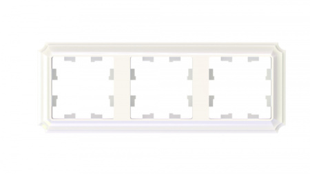 Systeme Electric AtlasDesign Antique Жемчуг Рамка 3-ая, универсальная