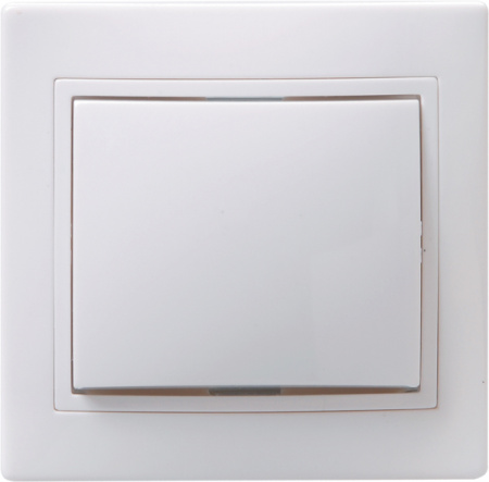 IEK KVARTA ВС10-2-0-КБ Выключатель 1кл 10А керам. бел.