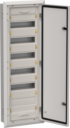 TITAN 5 Корпус мет. ЩРв-72 (1х72) 1005х365х130 IP31 сер IEK