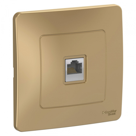 Systeme Electric Blanca внутр Титан Розетка компьютерная RJ45