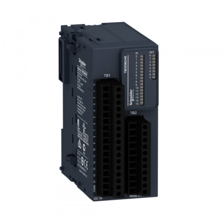 Schneider Electric Дискретный модуль расширения ТМ3 24 вх/вых реле (TM3DM24R)