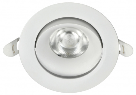 IEK PRO Светильник LED ДВО 1813 9Вт 4000К IP20 круг белый