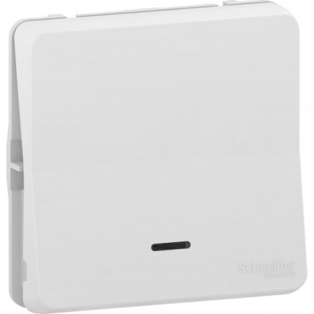 Schneider Electric Mureva Styl Бел Переключатель с подсветкой, IP55
