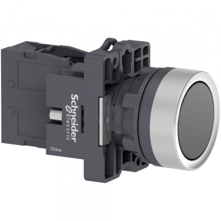 Schneider Electric Кнопка с фиксацией черная 1НО (XA2EH021)