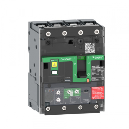 Schneider Electric ДИФФЕРЕНЦ. АВТОМ. ВЫКЛ.NSXm100F 36kA AC 4П 25A 4.1