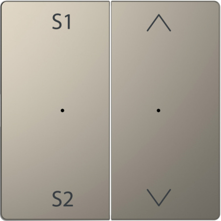 Schneider Electric Merten D-Life Никель PlusLink Клавиша 2-ая с S1/S2, вх/вз