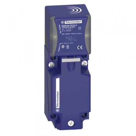 Schneider Electric Датчик индуктивный прямоугольный, 12-48В DC XS9C4A1PCG13