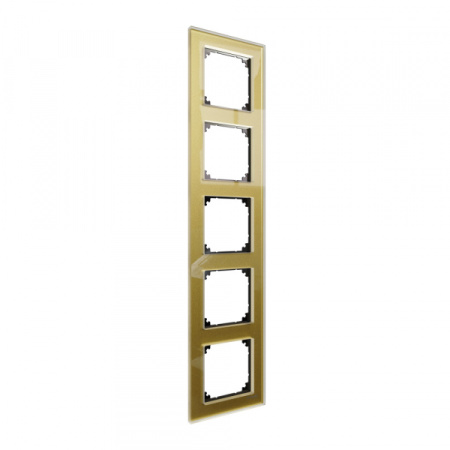 Schneider Electric Merten SM M-Elegance Стекло Золото Рамка 5-ая