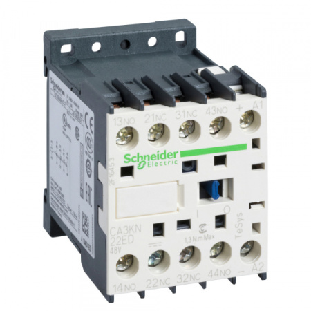 Schneider Electric Промежуточное реле 2НО+2НЗ, цепь управления 48В пост.тока