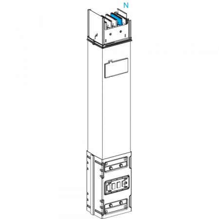 Schneider Electric СЕКЦИЯ РАСПР. ВЕРТ. 800A, 0,8М