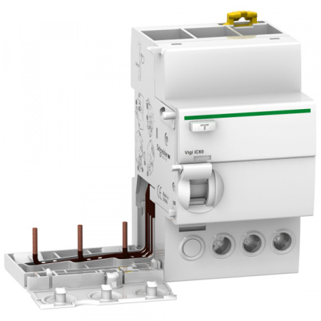 Schneider Electric Acti 9 Vigi iC60 Блок дифференциальной защиты 3P 25A 500mA AC