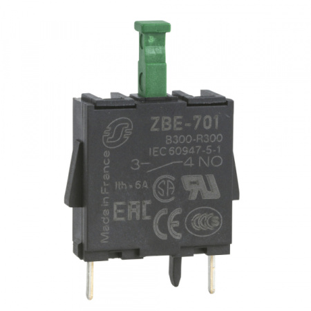 Schneider Electric XB5 Блок-контакт Н0 (монтаж на печатную плату)