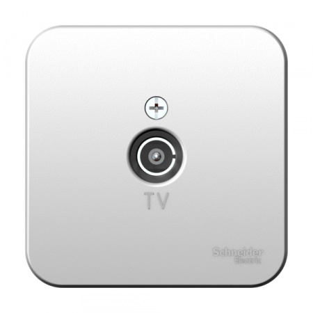Systeme Electric Blanca наруж Алюминий Розетка TV, изолир. пластина