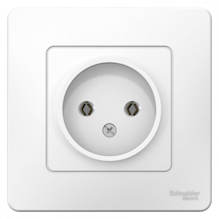 Systeme Electric Blanca внутр Бел Розетка б/з без шторок 16А, 250В