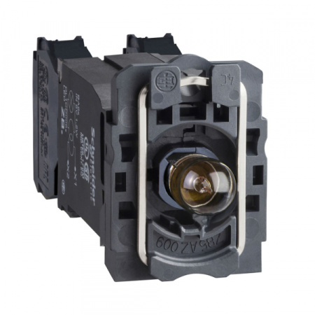 Schneider Electric Кнопка с подсветкой, с трансфороматор питания ZB5AW045