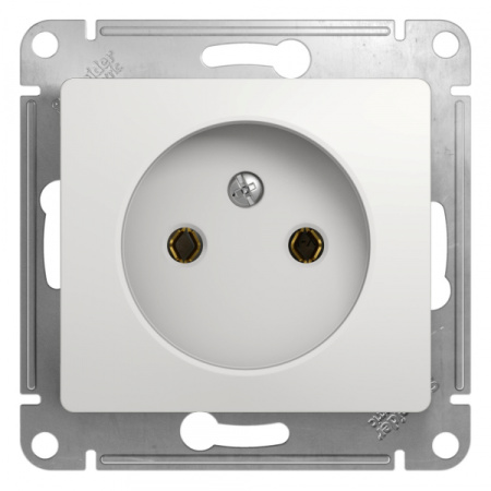 Systeme Electric Glossa Бел Розетка б/з